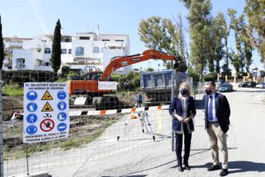 Marbella ejecuta las obras para implantar la base asistencial del 061 en San Pedro Alcántara