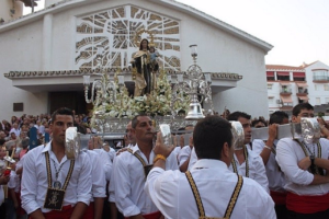 La procesión de la Virgen del Carmen de Torre del Mar, Fiesta de Interés Turístico de Andalucía