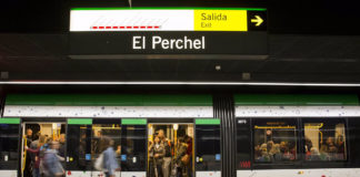 Concierto en el Metro de Málaga por el aniversario del General y el Materno Infantil