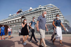 Los cruceristas vuelven a pisar el Puerto de Málaga